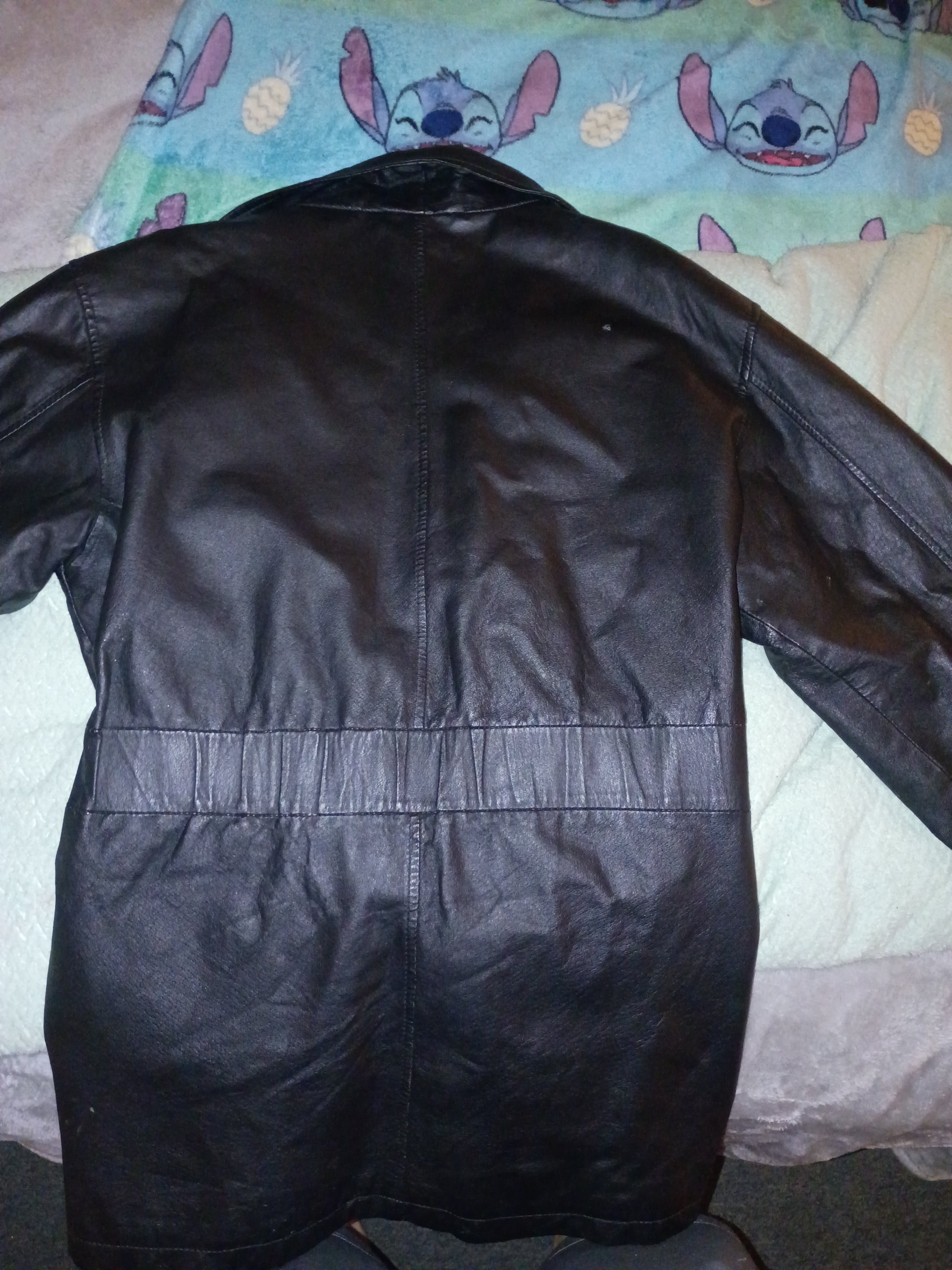Females Leather Coat